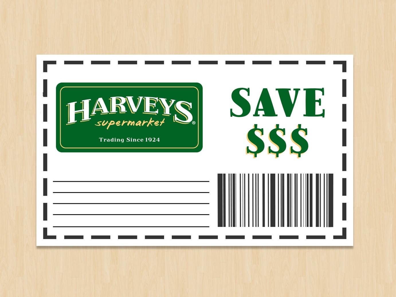 Savings, Coupons and Deals Harveys
