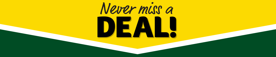 Never Miss a Deal!