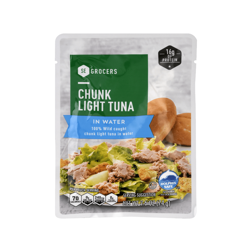 SE Grocers Chunk Light Tuna Pouch