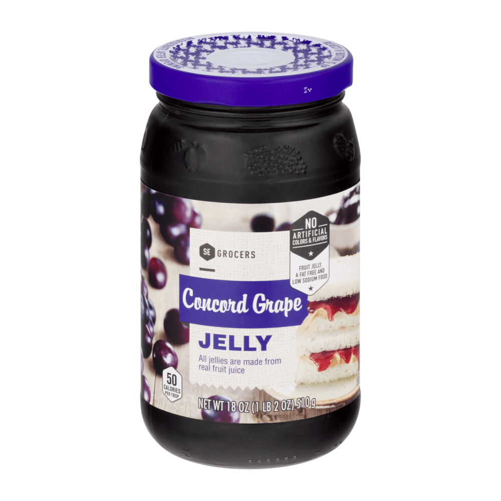 18oz SE Grocers Concord Grape Jelly