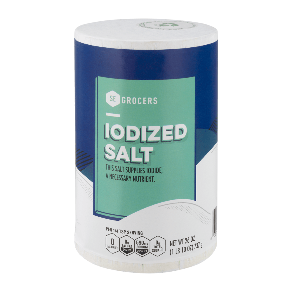 26oz SE Grocers Iodized Salt