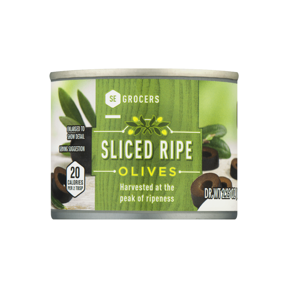 SE Grocers Sliced Ripe Olives