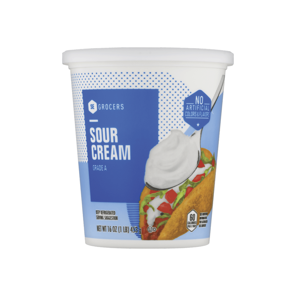 16oz SE Grocers Sour Cream