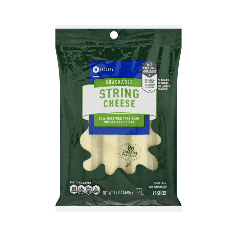 12oz SE Grocers String Cheese