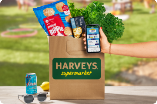 Make your shopping  and savings routine easier with Harveys