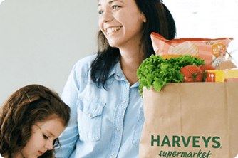 Make your shopping  and savings routine easier with Harveys