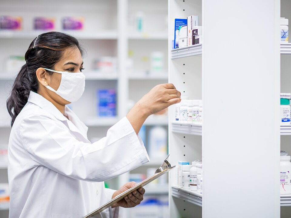 Harveys Supermarket pharmacist