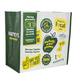 Community bag program - in store image