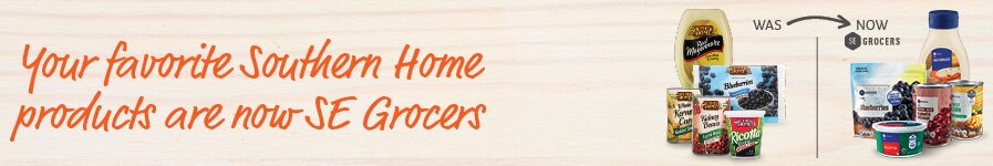 Your favorite Southern Home products are now SE Grocers